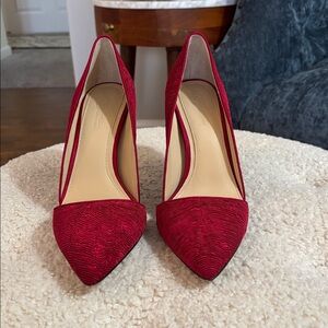 Elegant Red Women's Pumps